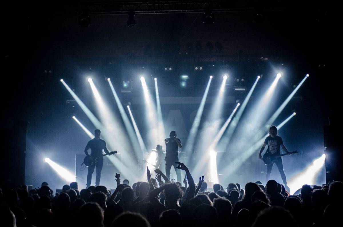 memória da banda shinee em um show