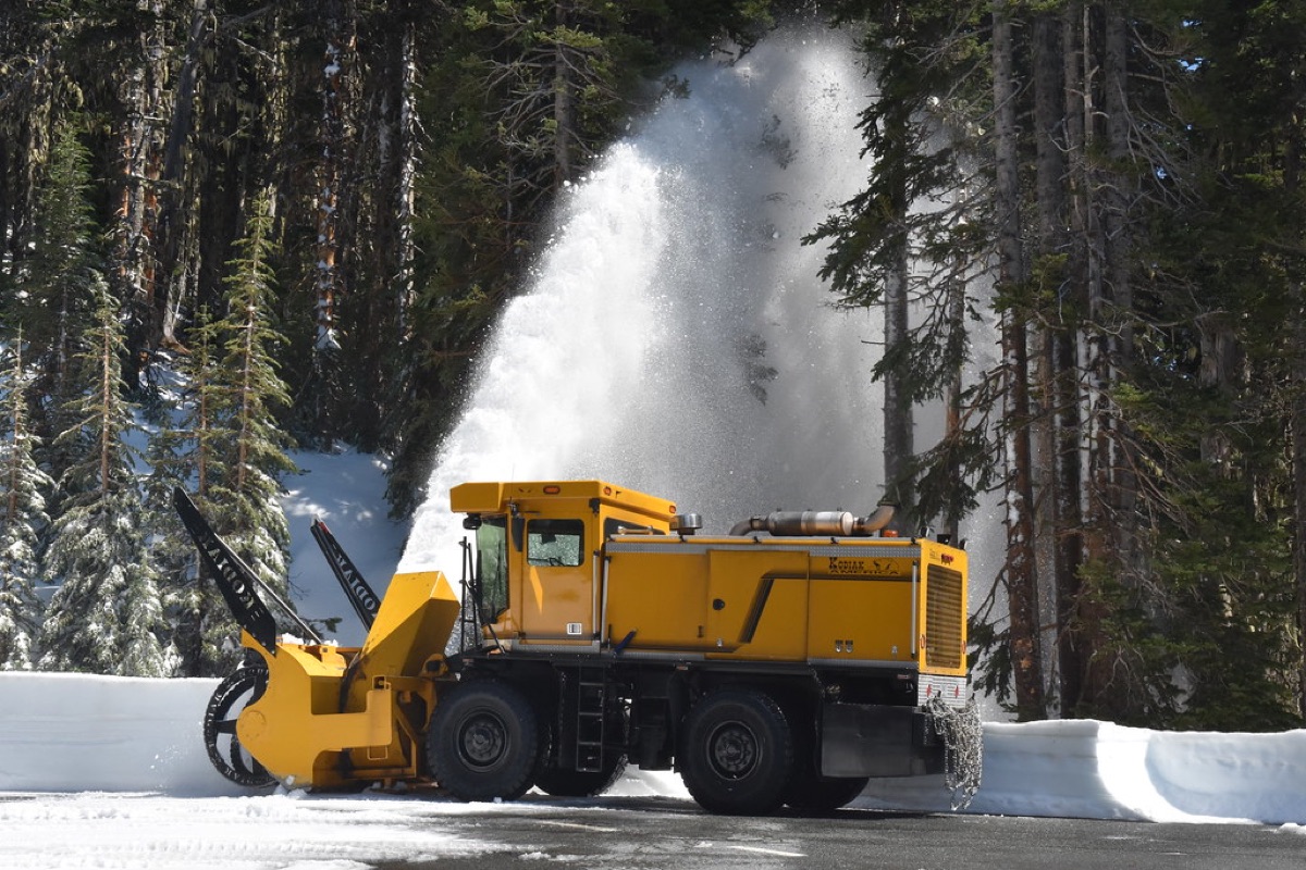 dismantling strada innevata