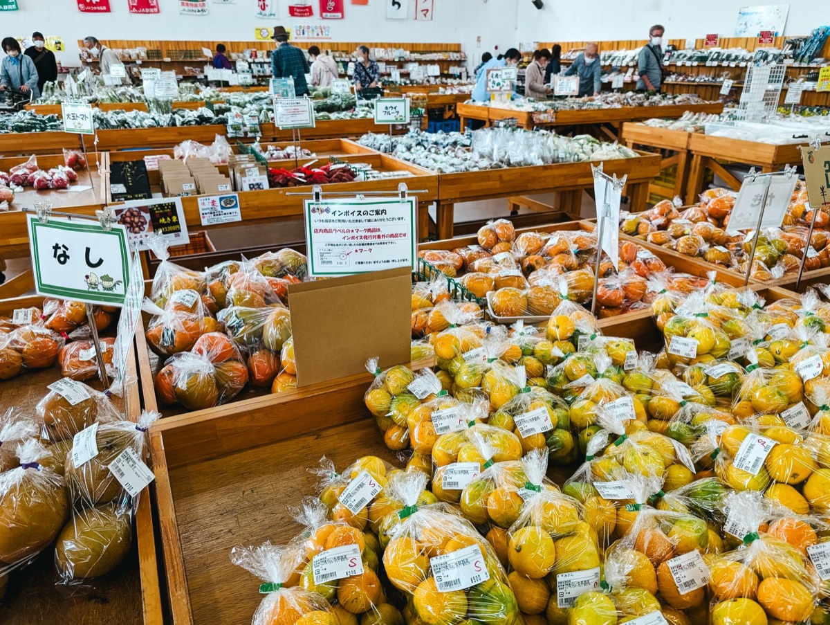 Hokkaido lokale Lebensmittelmarkt