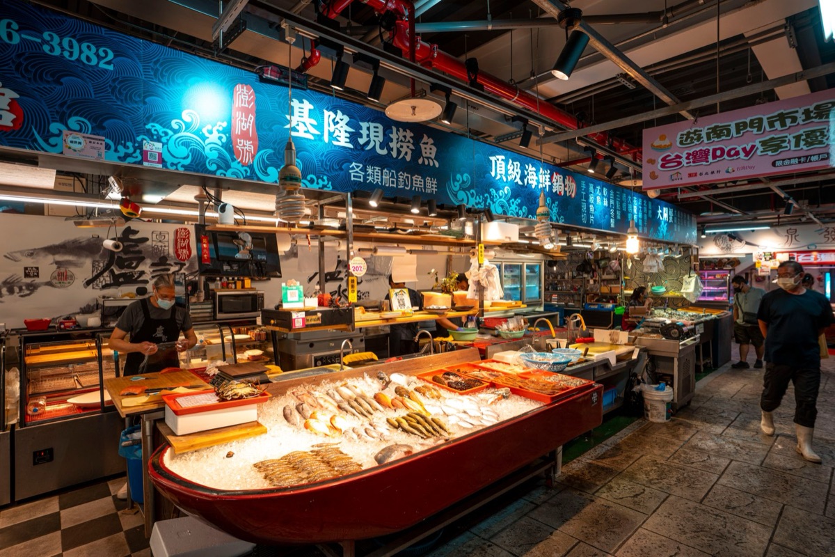 Hokkaido Fischstand