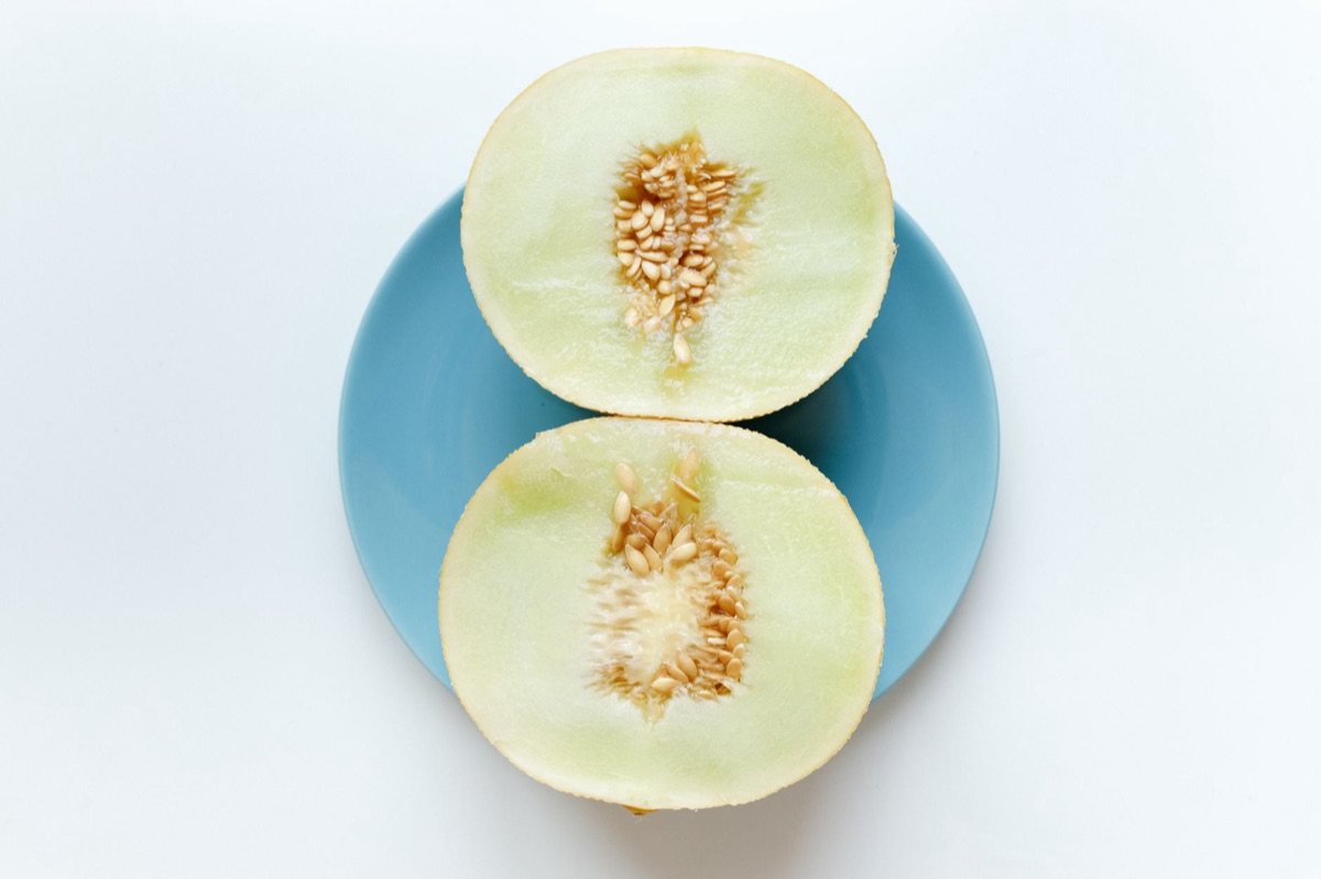 hokkaido melon slice