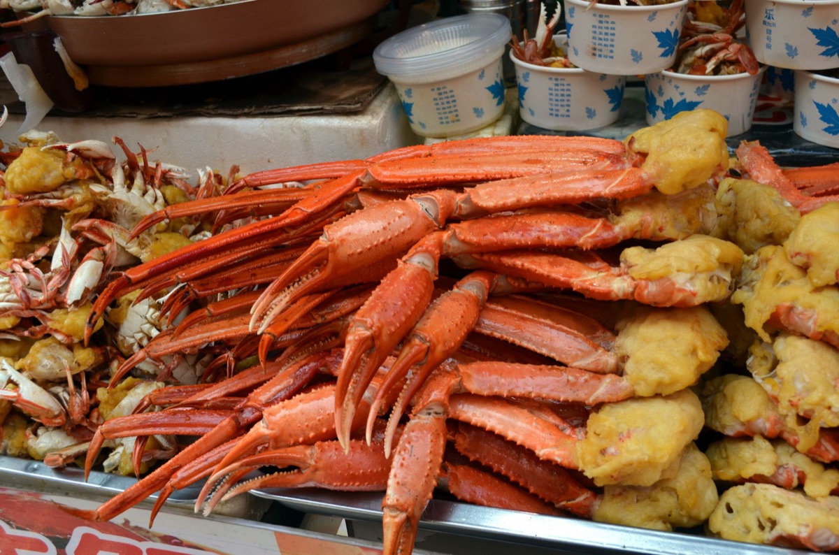 hokkaido seafood vendor