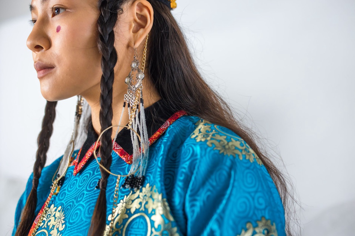 Ainu traditional clothing and accessories