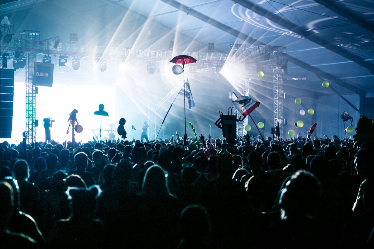 K-pop Fanclub in Konzert